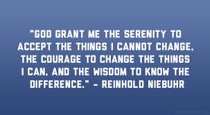 accept what cannot change quote blue